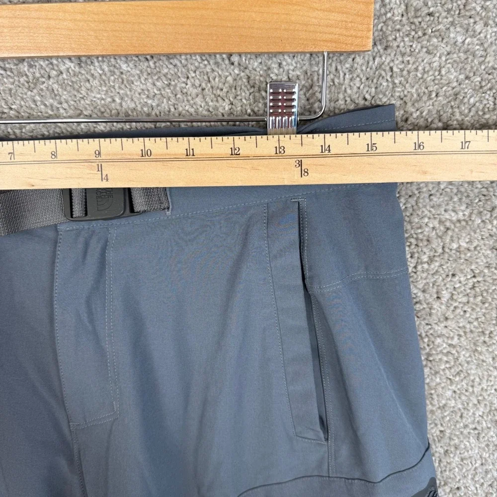 The North Face Mens Gray Zip Pocket Cargo Shorts Size‎ 30 Outdoor Hiking